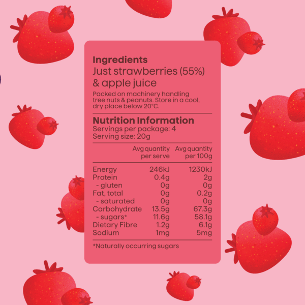 Gently Baked Strawberry 80g x 10 units - Image 3